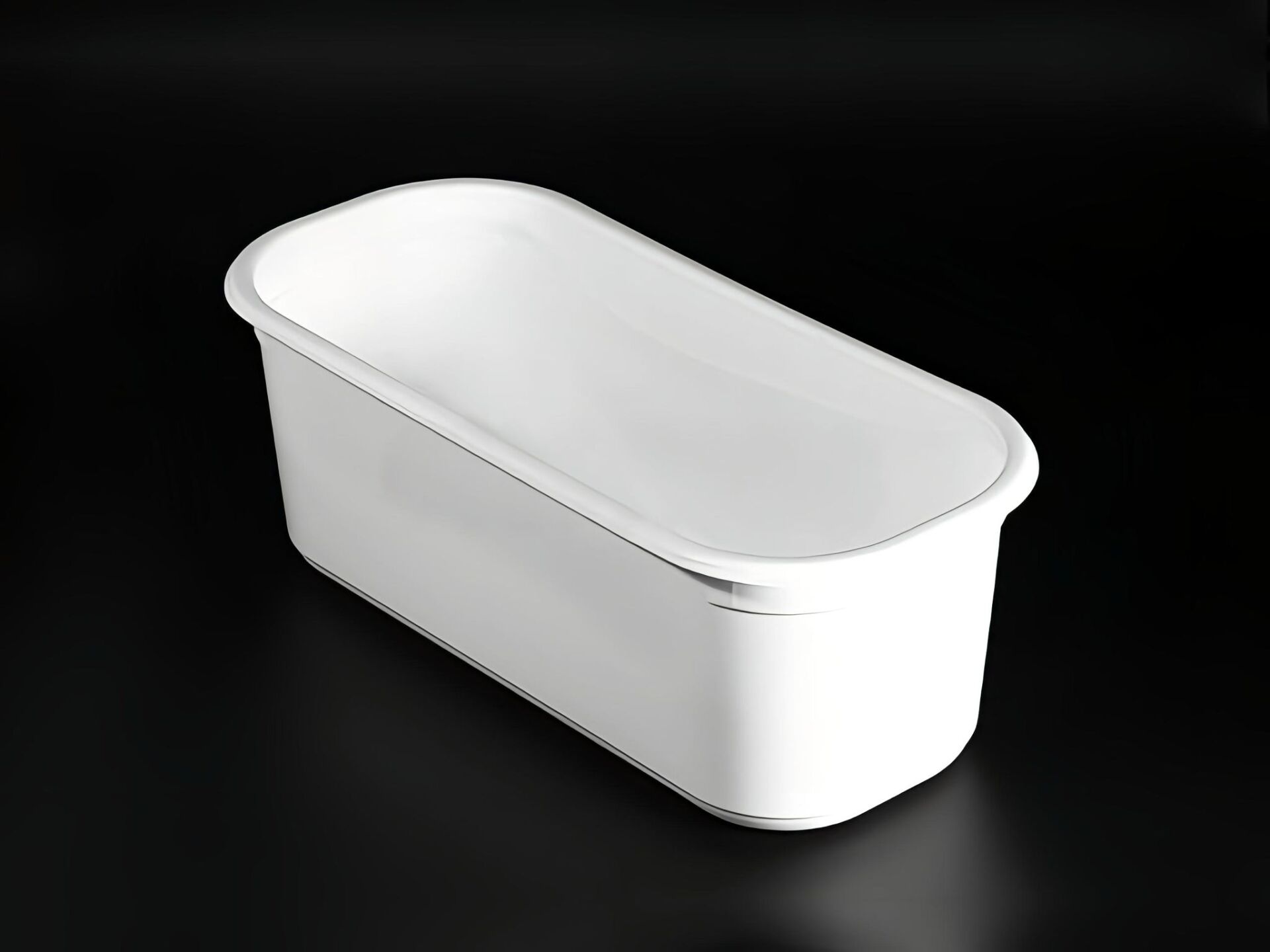 FT 600 350*160*125 5 LT DONDURMA KÜVET PS 108 GR BEYAZ FOLYOTERM 120 ADET