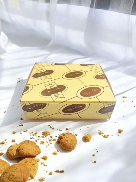 AFİYET OLSUN FOLYOLU KURU PASTA KUTUSU 250 GR ( 14X12X4 ) CM 100 AD