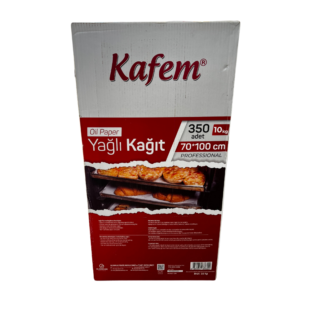 YAĞLI PİŞİRME KAĞIDI 70X100 CM 10 KG 350 ADET