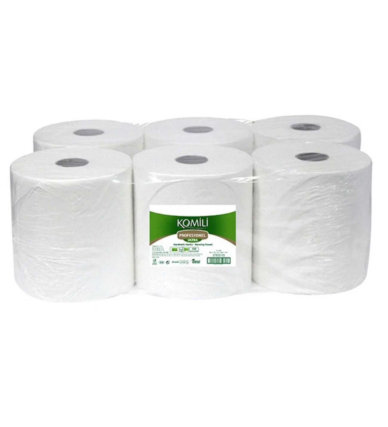 PRO KOMİLİ MİNİ JUMBO TUVALET KAĞIDI ( 9,8 CM ) 150 M 12 AD 6,2 KG