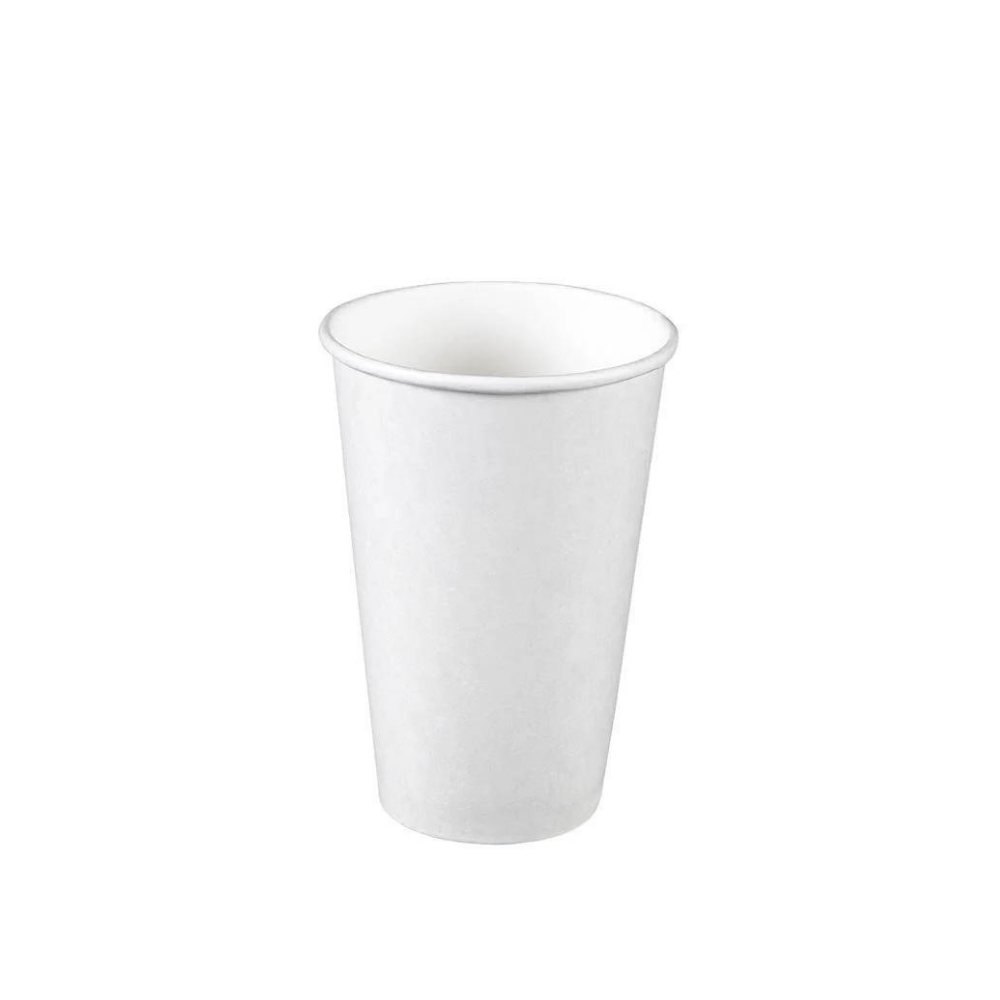 BEYAZ ARNES 16 OZ BASKISIZ KARTON BARDAK SICAK 1000 ADET