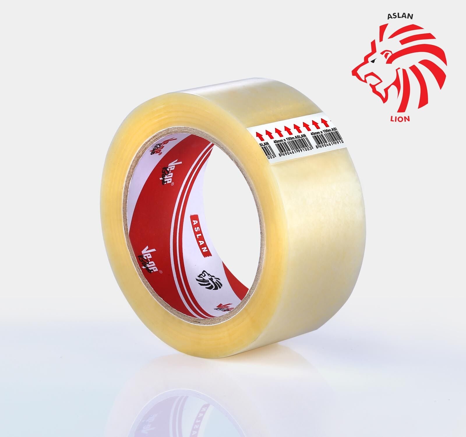 ASLAN VEGE 45X100 KOLİ BANT ŞEFFAF 48 ADET