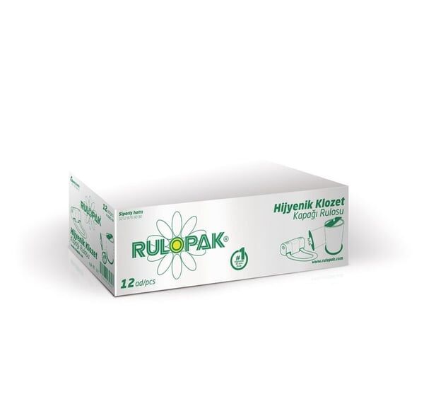 RULOPAK SENSÖRLÜ KLOZET KAPAĞI RULOSU 12 ADET