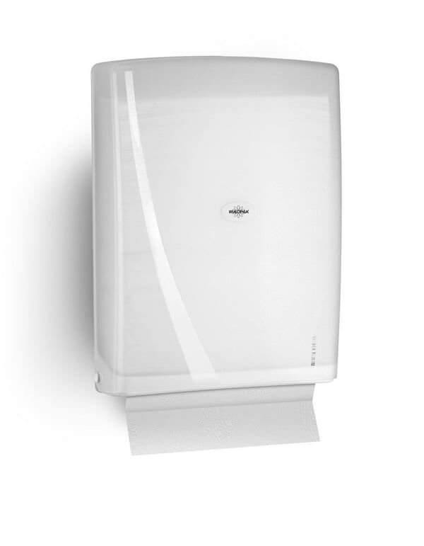 RULOPAK MODERN Z KATLI HAVLU DİSPENSERİ 400'LÜ (BEYAZ)
