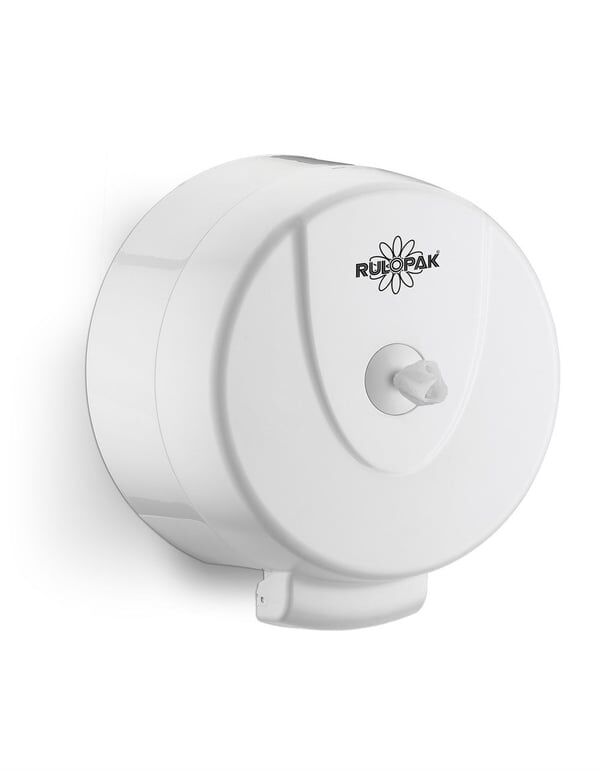 RULOPAK CİMRİ TUVALET KAĞIDI DİSPENSERİ (BEYAZ)