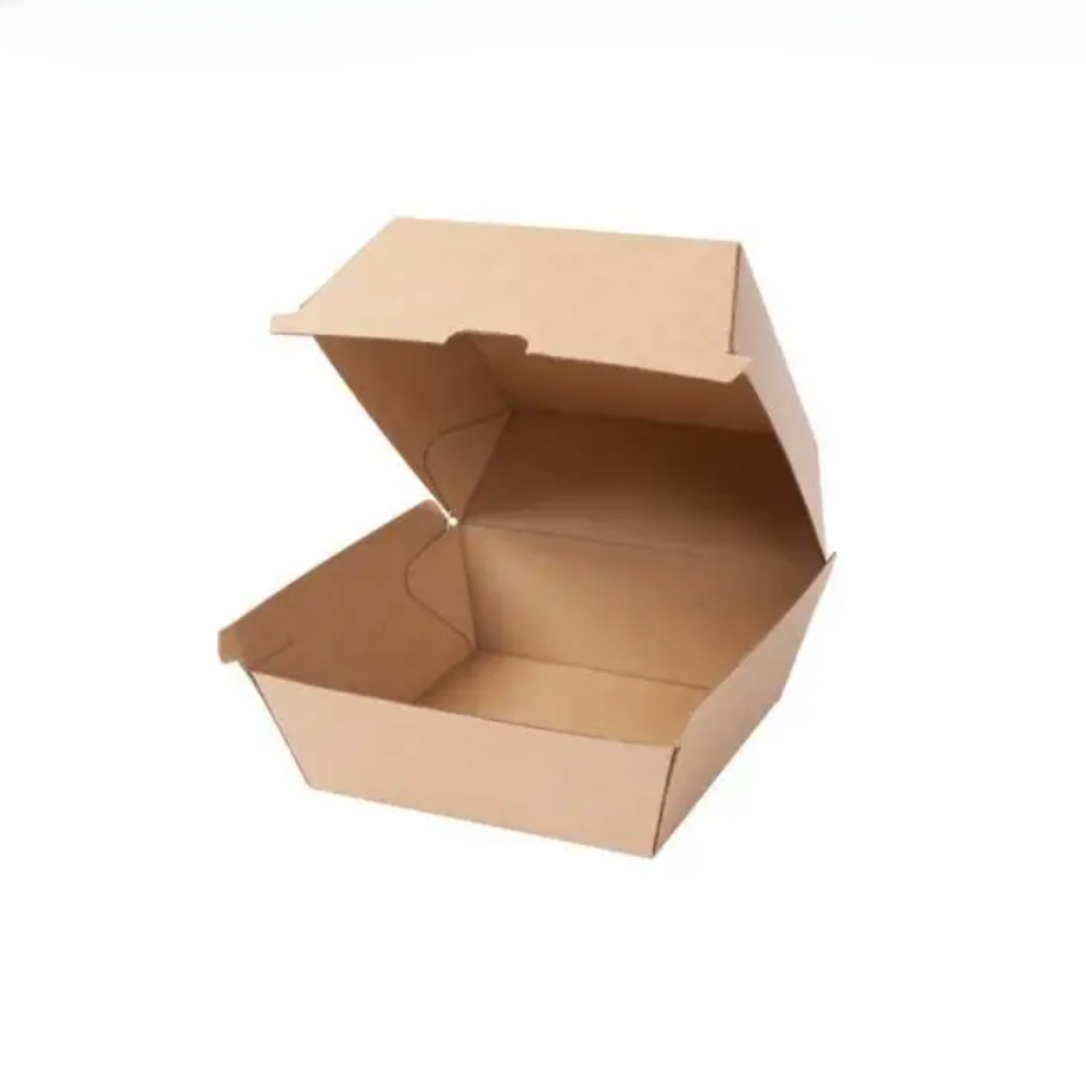 KRAFT HAMBURGER KUTUSU 9X9X7 ( KÜÇÜK BOY ) 100 ADET