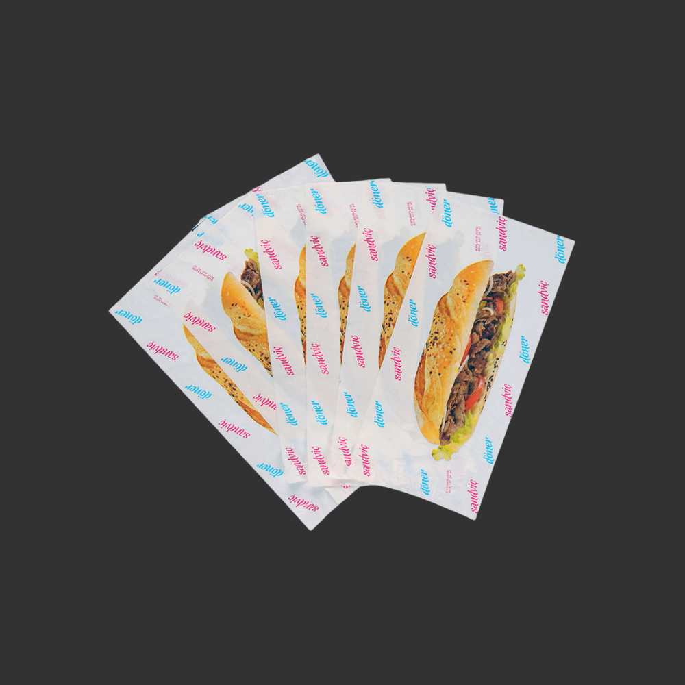 PİDEBURGER POŞETİ ( 12,5X25 CM ) 1000 AD X 6 PAKET