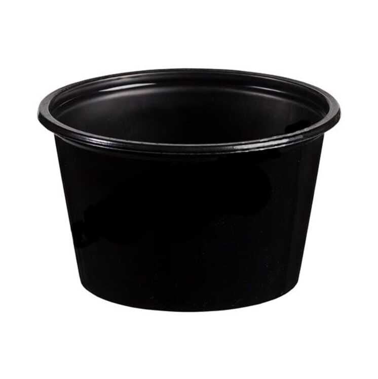 80 CC PANDA KASE SİYAH 1000 ADET