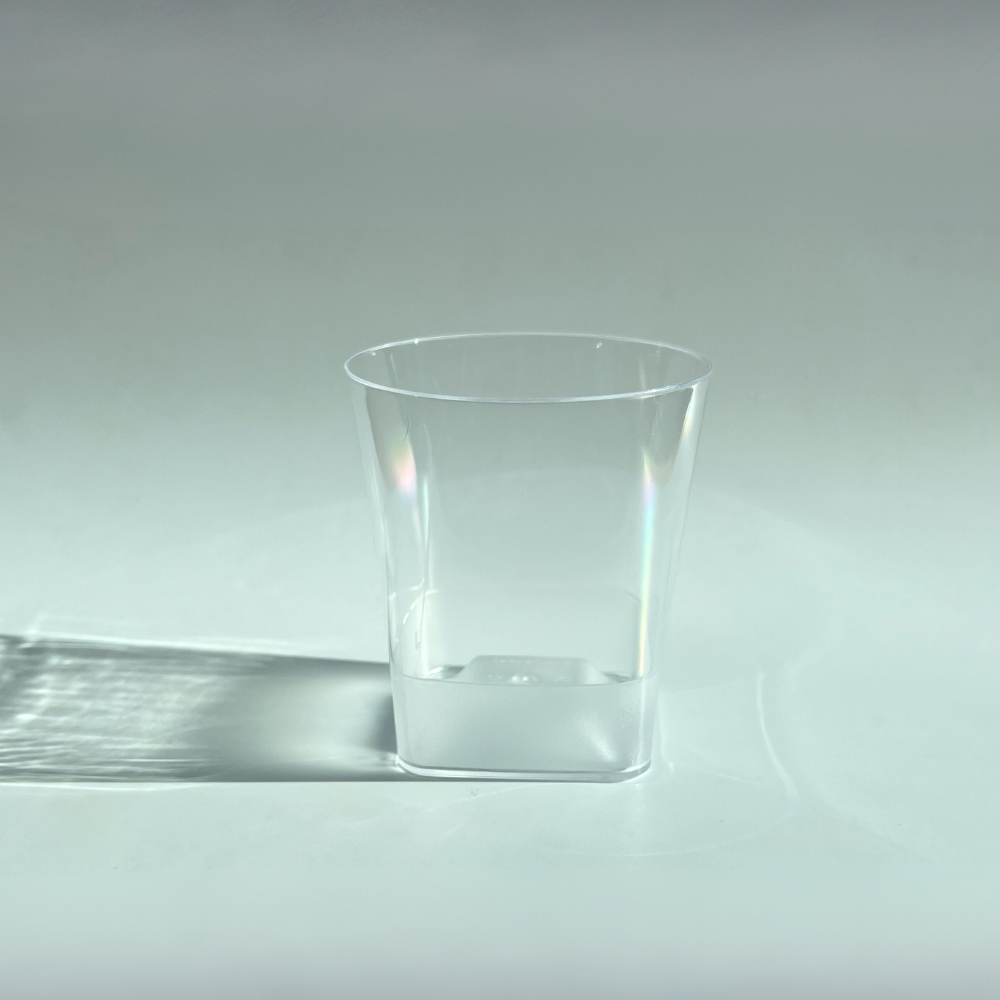 KARE 240 CC KADEH ŞEFFAF - 240 ADET