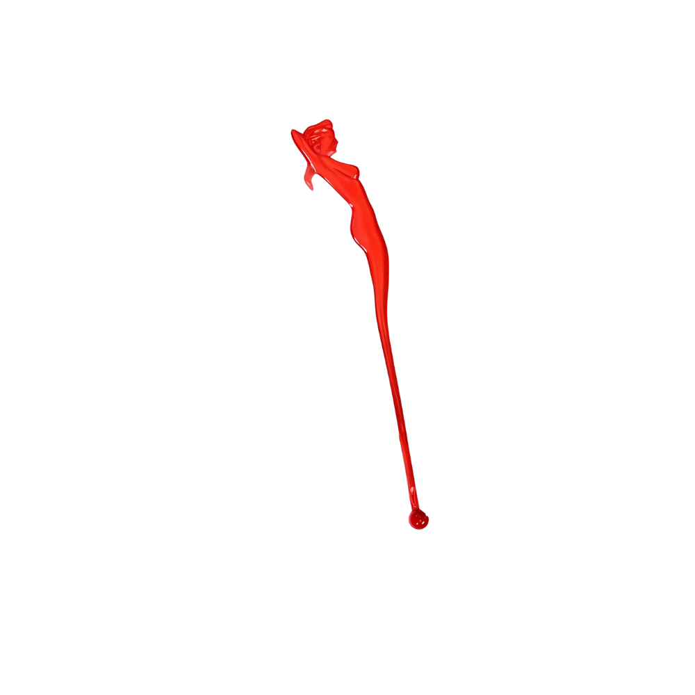 15 CM KIZ KOKTEYL KARIŞTIRICI KIRMIZI 50 ADET X 80 PAKET