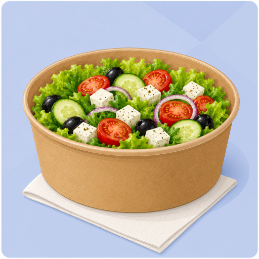 Karton Salata Kaseleri