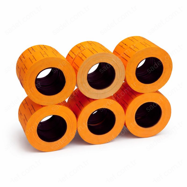 RENKLİ FİYAT ETİKETİ 600 LÜ*10 RULO