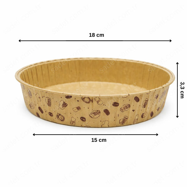 CHEESECAKE MUFFİN KEK KAPSÜLÜ 25 AD X 25 PAKET