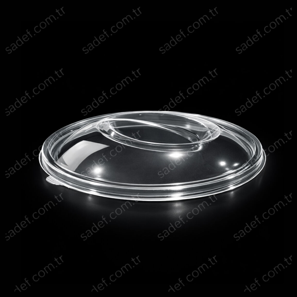 KAPAK 1000 CC. EĞİK SALATA ŞEFFAF 14 GR LARPLAST 400 ADET
