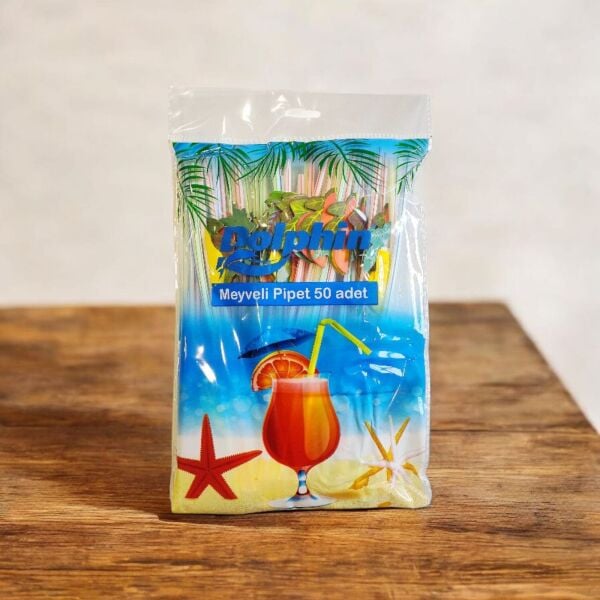MEYVELİ PİPET 50 ADET X 100 PAKET