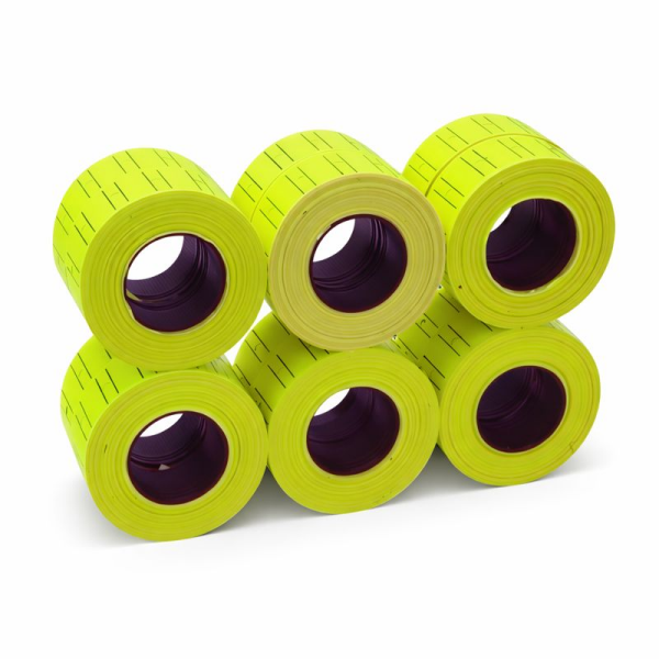 SARI RENKLİ FİYAT ETİKETİ 600 LÜ*10 RULO