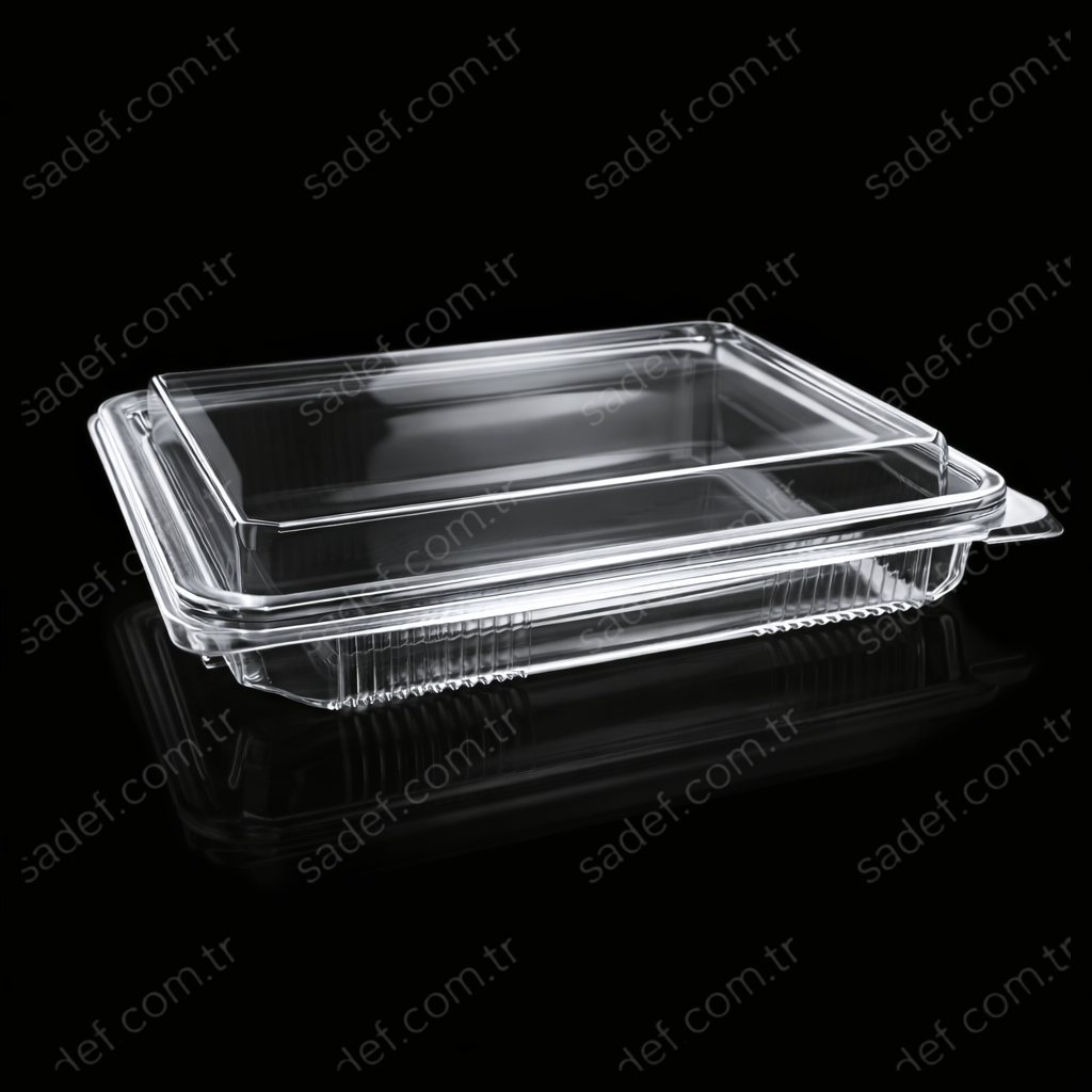 STK500 SIZDIRMAZ BAKLAVA KABI 500 CC 23 GR ŞEFFAF SERPET 250 ADET