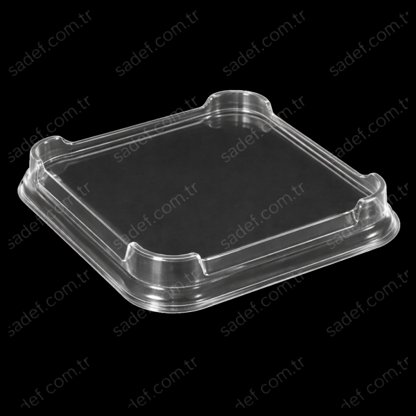 KAPAK 110X110 PET 5,2 GR ŞEFFAF SERPET 2000 ADET