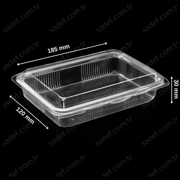 STK375 SIZDIRMAZ BAKLAVA KABI 375 CC 20 GR ŞEFFAF SERPET 400 ADET