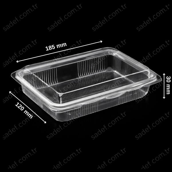 ÖTK375 BAKLAVA KABI PET 375 ML 20 GR ŞEFFAF SERPET 400 ADET