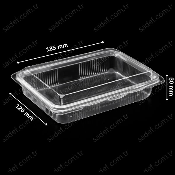 ÖTK375 BAKLAVA KABI PET 375 ML 20 GR ŞEFFAF SERPET 400 ADET