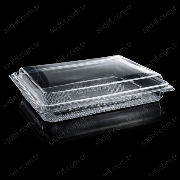 ÖTK750 BAKLAVA KABI PET 750 ML 36 GR ŞEFFAF SERPET 200 ADET