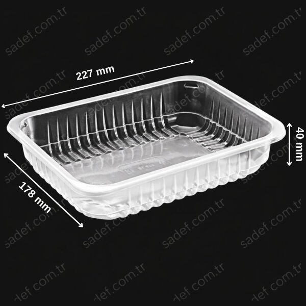 EL-471 PP FİLM YAPIŞTIRMALI H 40 227X178 MM 20 GR ŞEFFAF ELTRON 400 ADET