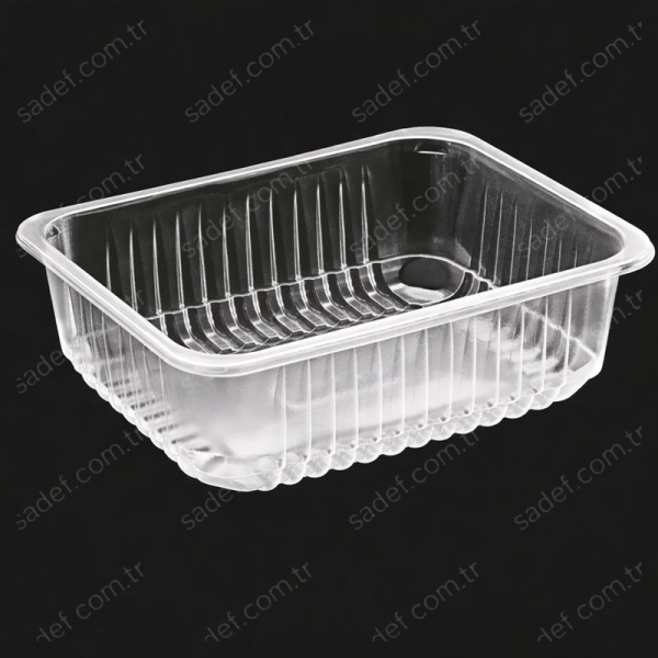 EL473 H:60 PP ÜST FİLM YAPIŞTIRMALI KAP 227X178 MM 20 GR ELTRON ( +4 °C TAZE ) ŞEFFAF 400 ADET