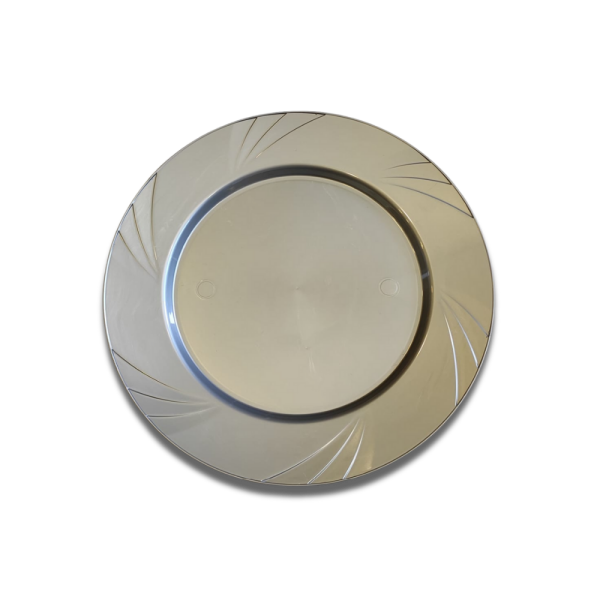 SİLVER KRİSTAL TABAK 23 CM 6 ADET X 24 PAKET