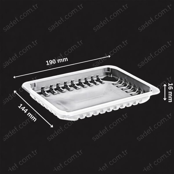 EL-600 190X144 H16  PP FİLM YAPIŞTIRMALI ŞEFFAF 10 GR ELTRON 600 ADET