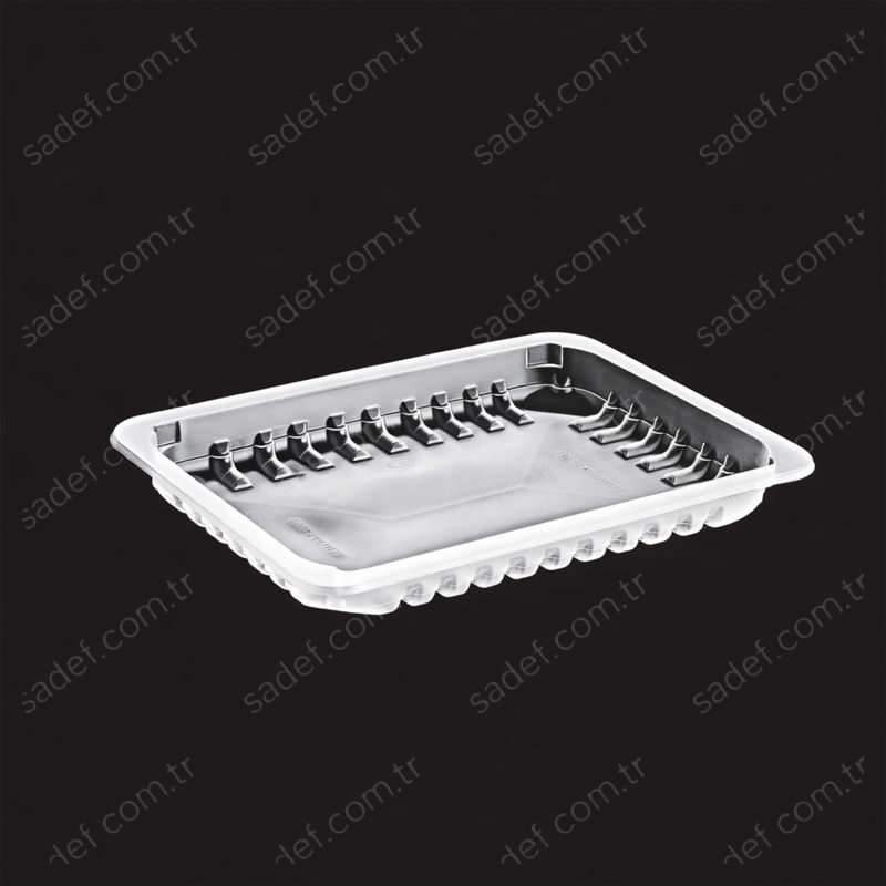 EL600 H:16 PP ÜST FİLM YAPIŞTRMALI KAP 190X144 10 GR ELTRON ( +4 °C TAZE ) ŞEFFAF 600 ADET