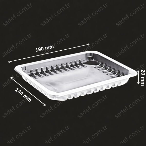 EL-601 190X144 H20 PP FİLM YAPIŞTIRMALI ŞEFFAF 11 GR ELTRON 600 ADET