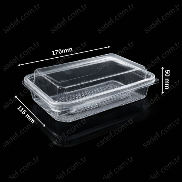 ÖTK250 BAKLAVA KABI PET 250 ML 14 GR ŞEFFAF SERPET 400 ADET
