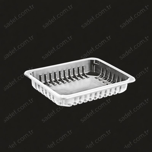 EL603 H:50 PP ÜST FİLM YAPIŞTRMALI KAP 190X144 15 GR ELTRON ( +4 °C TAZE ) ŞEFFAF 400 ADET