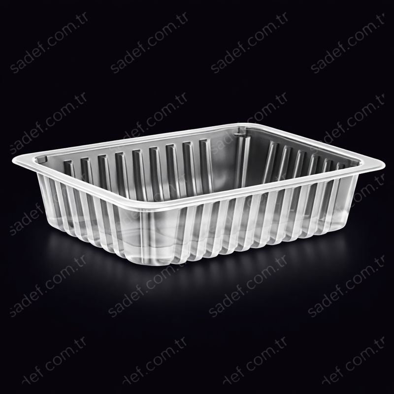 EL604 H:55 PP ÜST FİLM YAPIŞTRMALI KAP 190X144 15 GR ELTRON ( +4 °C TAZE ) ŞEFFAF 400 ADET