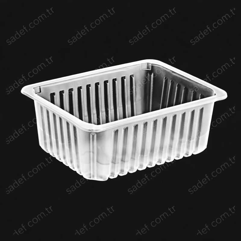EL605 H:65 PP ÜST FİLM YAPIŞTRMALI KAP 190X144 16 GR ELTRON ( +4 °C TAZE ) ŞEFFAF 400 ADET