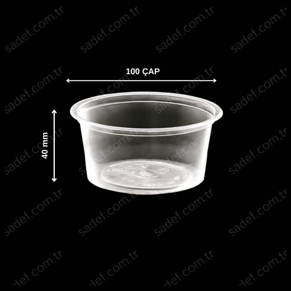EL249 PP 200 ML SUPANGİLE KASE SICAK 3 GR ELTRON ŞEFFAF 2000 ADET