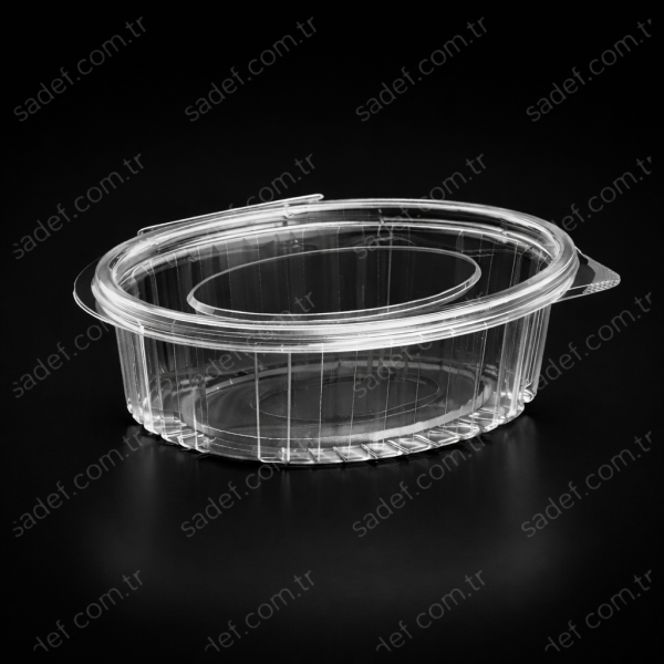 EL350 80 ML PET OVAL SIZDIRMAZ SOS & MEZE KAP 5 GR ELTRON ŞEFFAF 1000 ADET