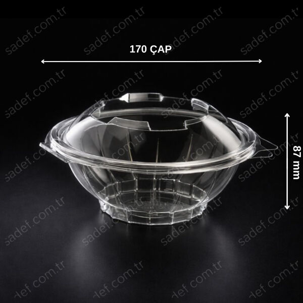 EL363 750 ML PET SALATA SIZDIRMAZ KAP 23 GR ELTRON ŞEFFAF 400 ADET