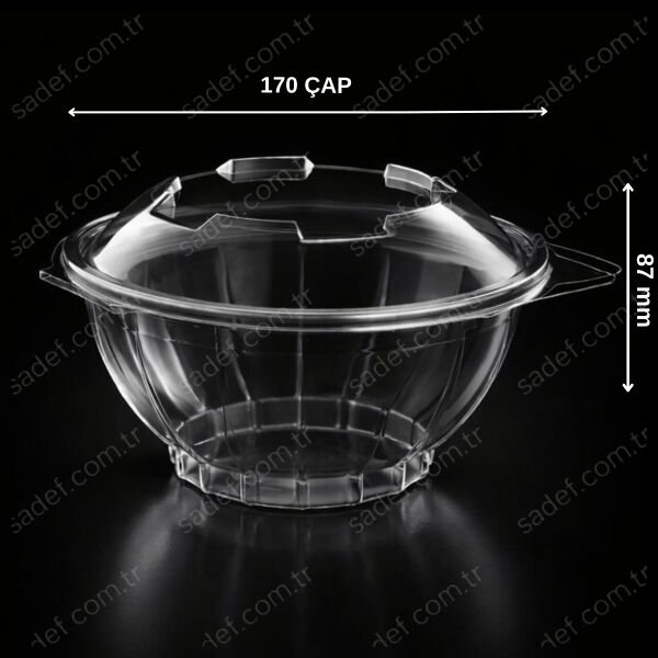 EL364 ELTRON 1000 CC YUVARLAK SIZDIRMAZ KAP 28 GR ŞEFFAF 400 ADET