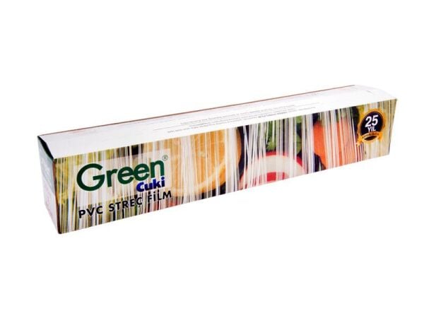 KUTULU GREEN 45X300 M 8 MİKRON STRECH FİLM