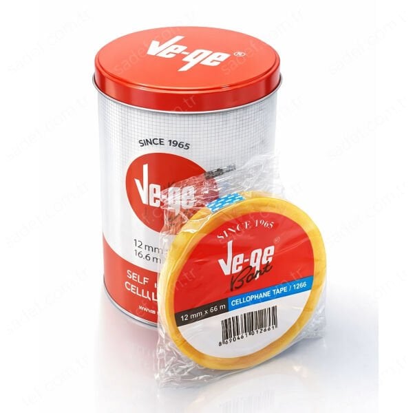 TENEKE VEGE 12X66 PARA BANT SELOFAN ŞEFFAF 72 ADET