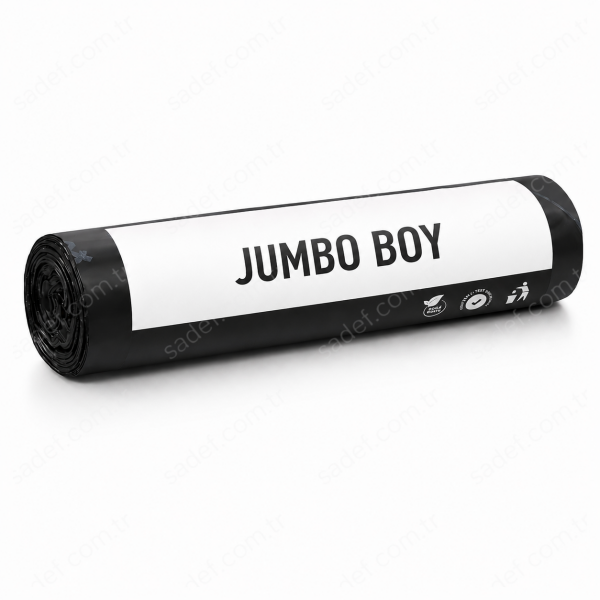 BESTBAG  END JUMBO ÇÖP POŞET 400 GR 10LUX20 AD 8 KG 49 MC SİYAH