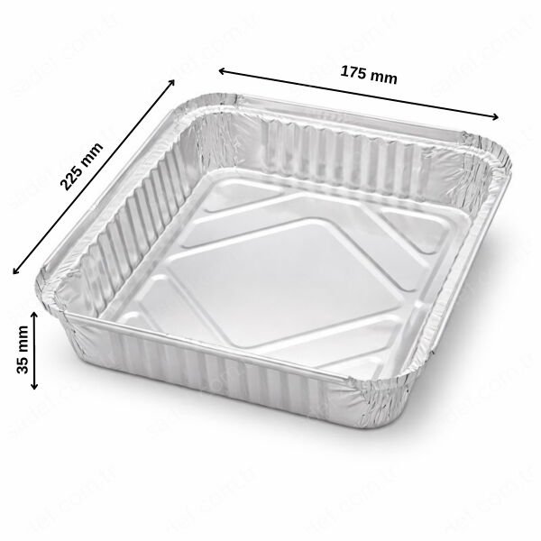 ALÜMİNYUM 1500 CC KASE 100 ADET X 10 PAKET