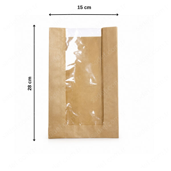 PENCERELİ ŞAMUA KESE KAĞIDI ( 15X28 CM ) 10 KG