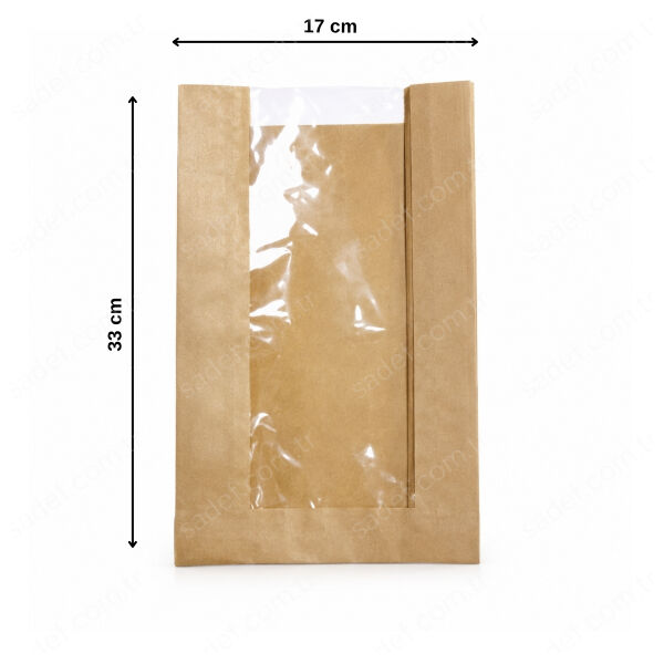 PENCERELİ ŞAMUA KESE KAĞIDI ( 17X33 CM ) 10 KG