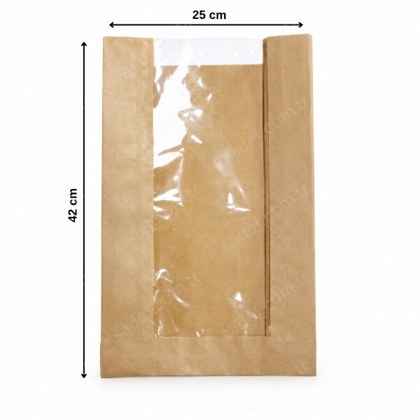 PENCERELİ ŞAMUA KESE KAĞIDI ( 25X42X8 CM ) 10 KG