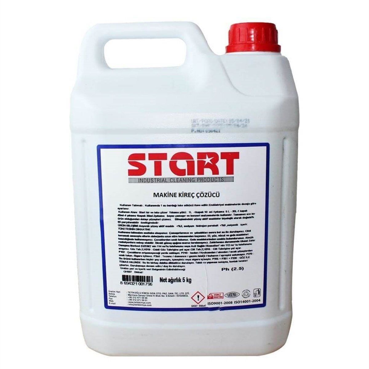 START MAKİNE KİREÇ ÇÖZÜCÜ 5 LT
