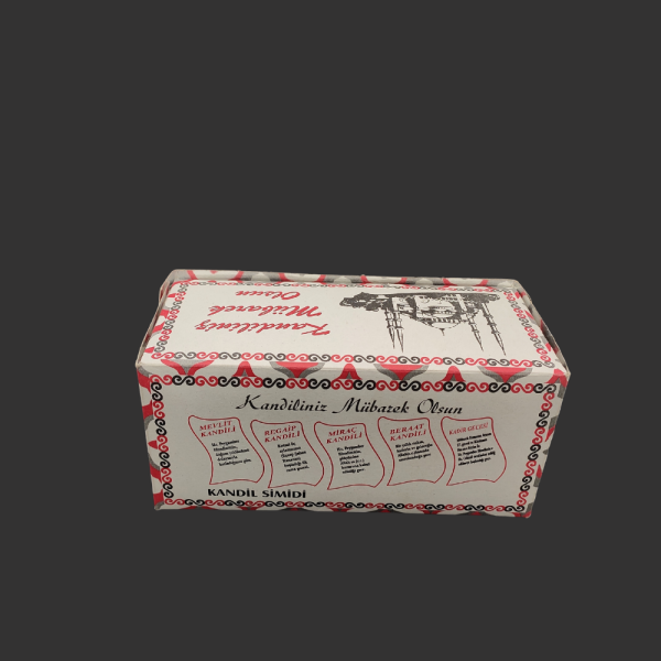 KANDİL SİMİT KUTUSU ( 17X8X8 CM ) 100 AD