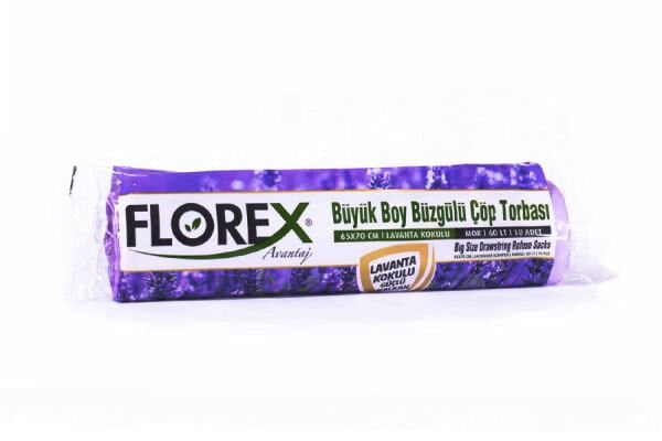 503 LAVANTA BÜYÜK BÜZGÜLÜ ÇÖP POŞET 130 GR 10X25 AD 3,25 KG 31 MC